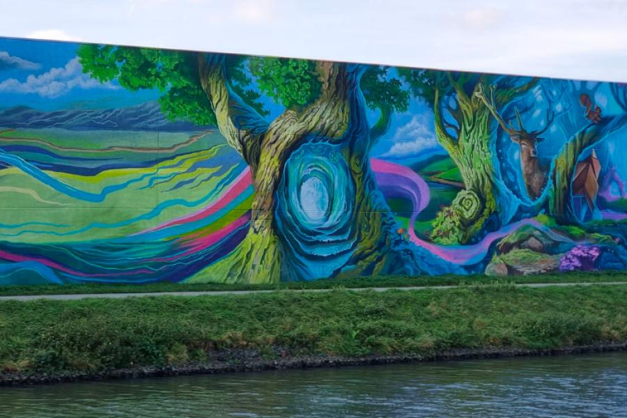 Murale: La Forêt Enchantée